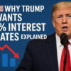 Why Trump Wants 1% Interest Rates — Explained